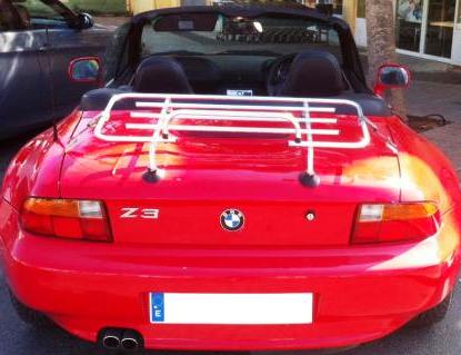 Bmw z3 chrome luggage rack #4