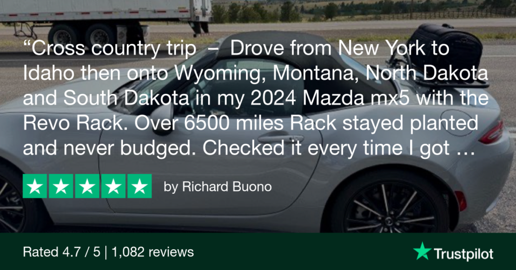 mazda mx5 mk4 luggage rack review revo-rack