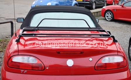 car luggage rack in black